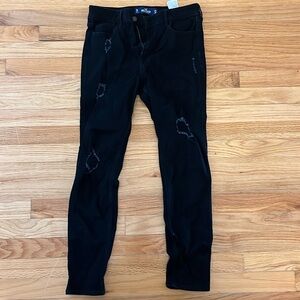 Different style jeans, stretchy fit.